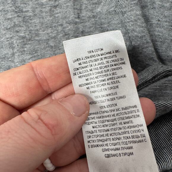 Ted Baker London Mens Polo Shirt Gray Short Sleeve Cotton Made in Turkey Med - Picture 4 of 5